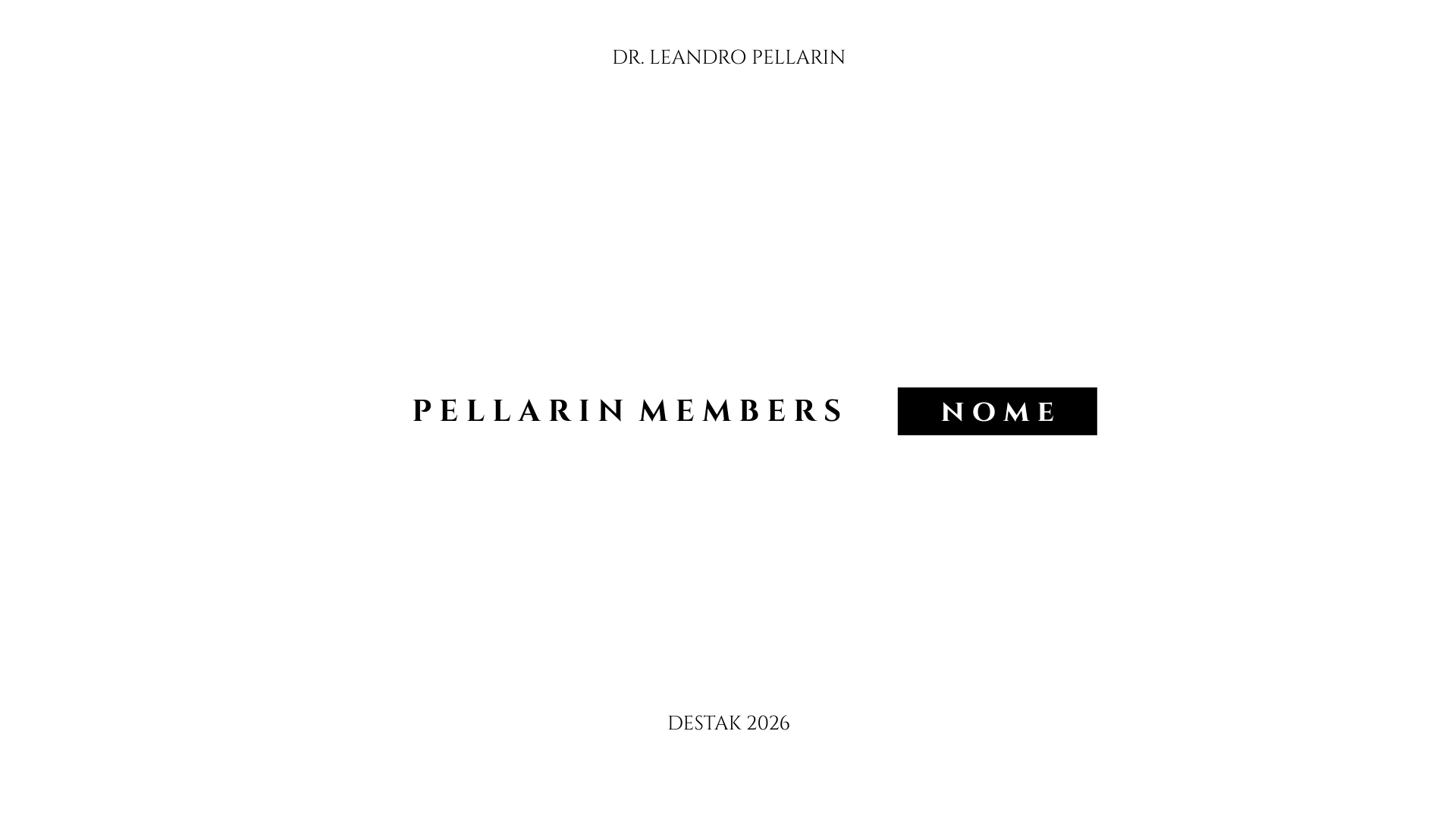 Dr. Leandro Pellarin — 48